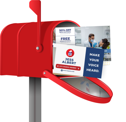 EDDM® Postcards in Mailbox